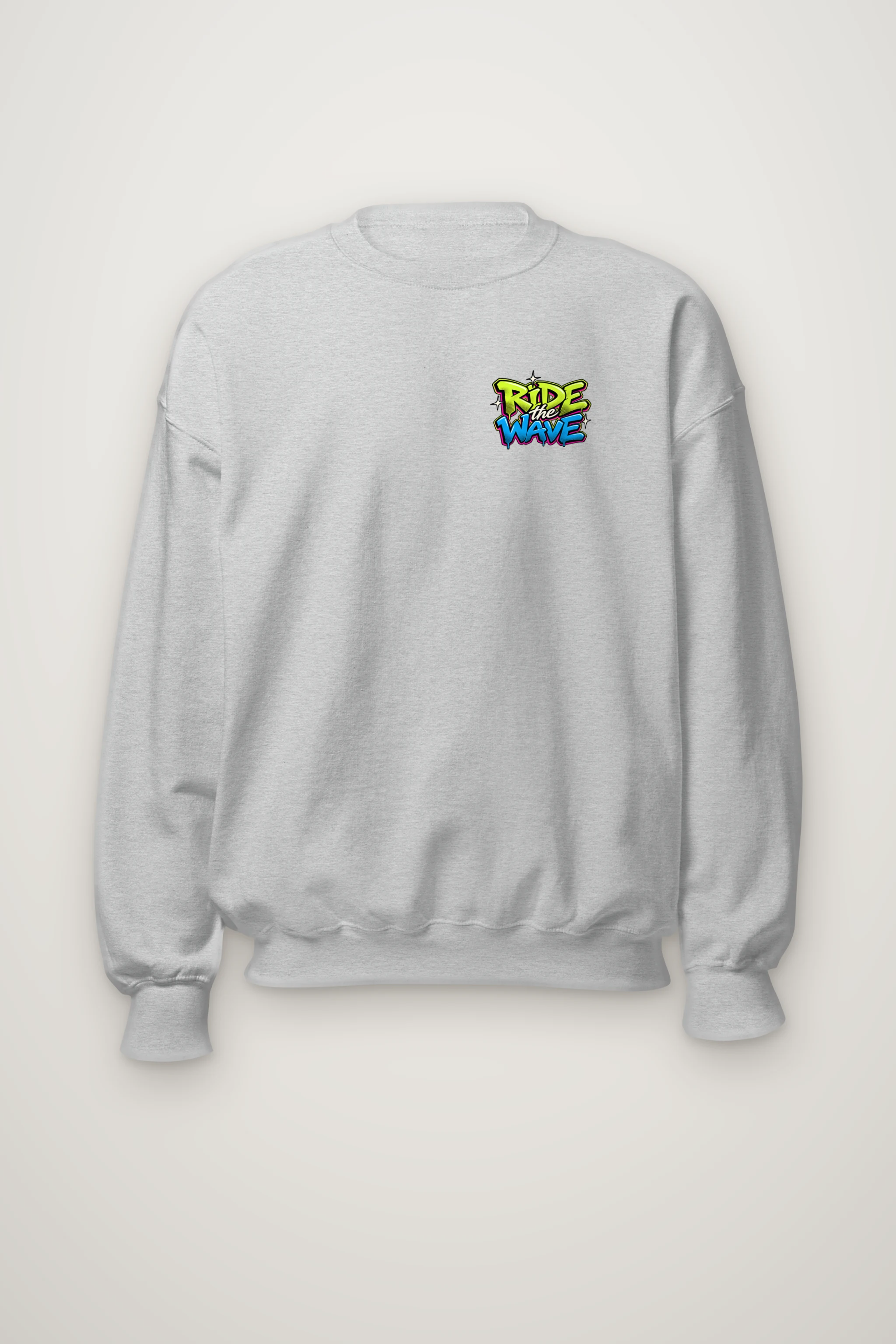 "Asphalt Ocean Journey" Heavy Blend Unisex Crewneck Sweatshirt