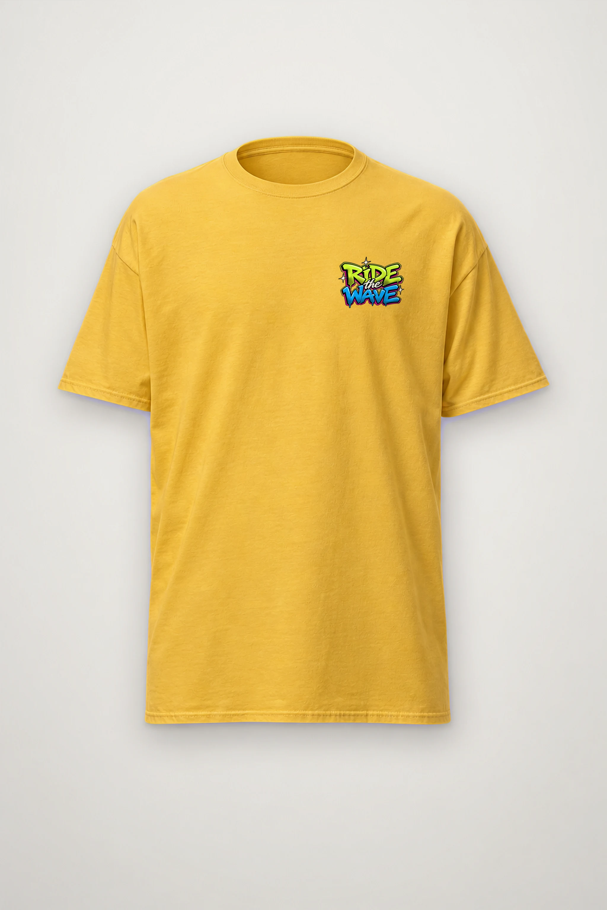 "Asphalt Ocean Journey" Heavyweight Unisex Crewneck T-shirt