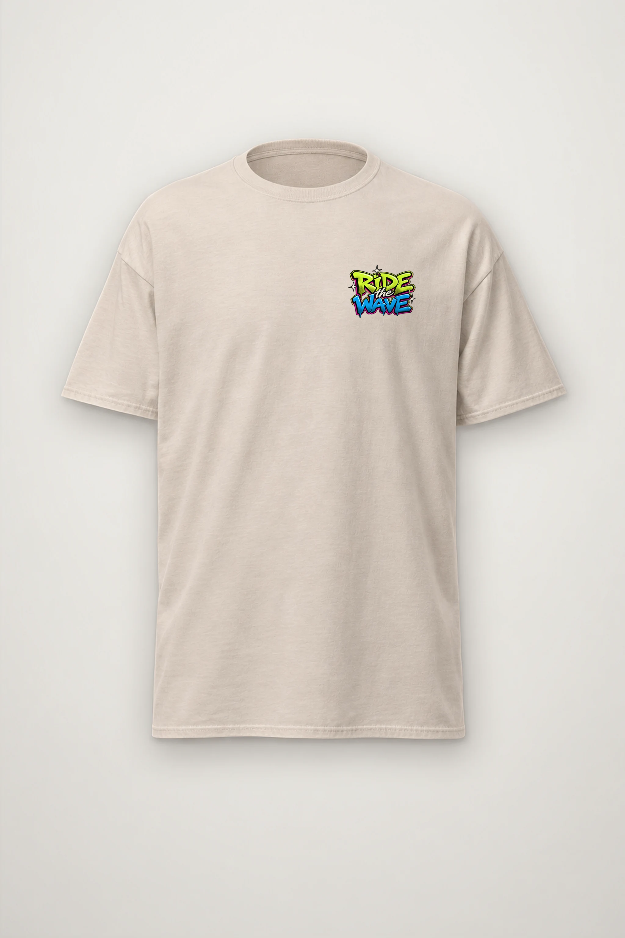"Asphalt Ocean Journey" Heavyweight Unisex Crewneck T-shirt