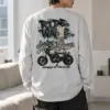 "Asphalt Ocean Journey" Unisex Longsleeve T-shirt | Gildan 2400