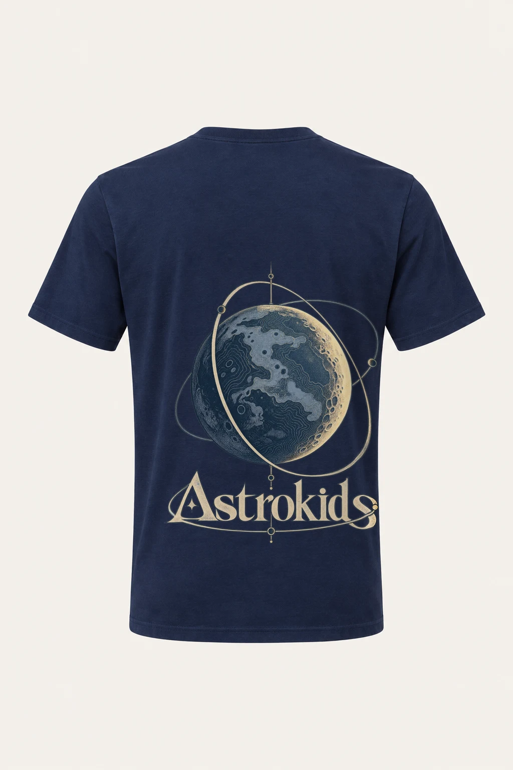 "Astrokids Orbital" Heavyweight Unisex Crewneck T-shirt | Gildan 5000