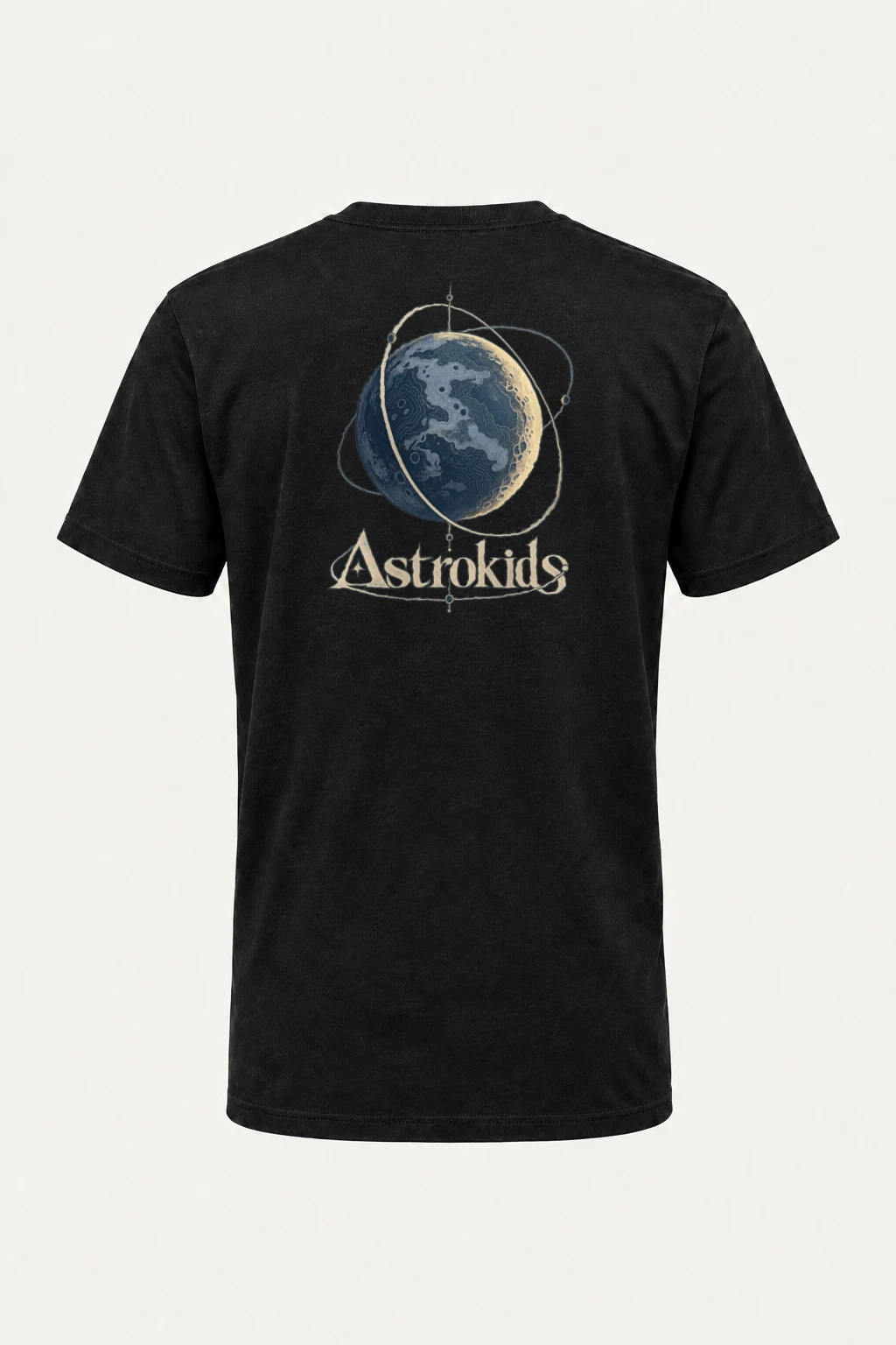"Astrokids Orbital" Heavyweight Unisex Crewneck T-shirt | Gildan 5000