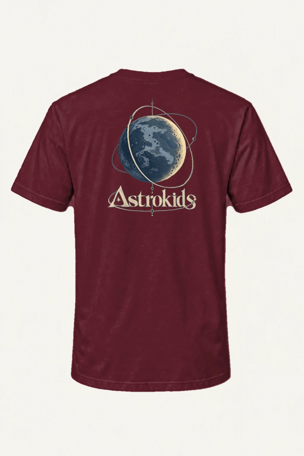 "Astrokids Orbital" Heavyweight Unisex Crewneck T-shirt | Gildan 5000