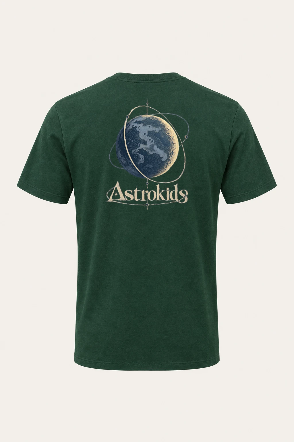 "Astrokids Orbital" Heavyweight Unisex Crewneck T-shirt | Gildan 5000
