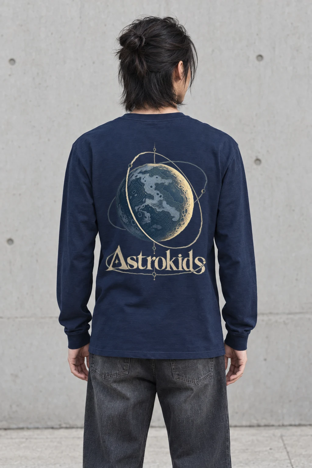 "Astrokids Orbital Instrument" Unisex Longsleeve T-shirt | Gildan 2400