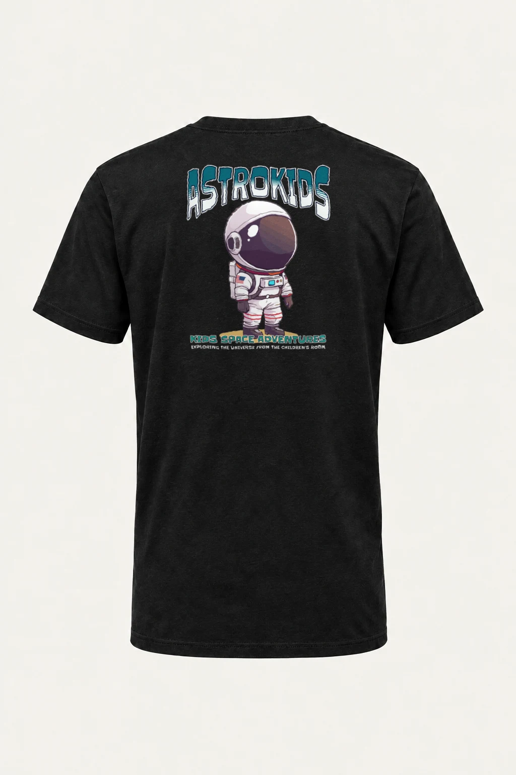 "Astrokids Space Adventures" Heavyweight Unisex Crewneck T-shirt | Gildan 5000