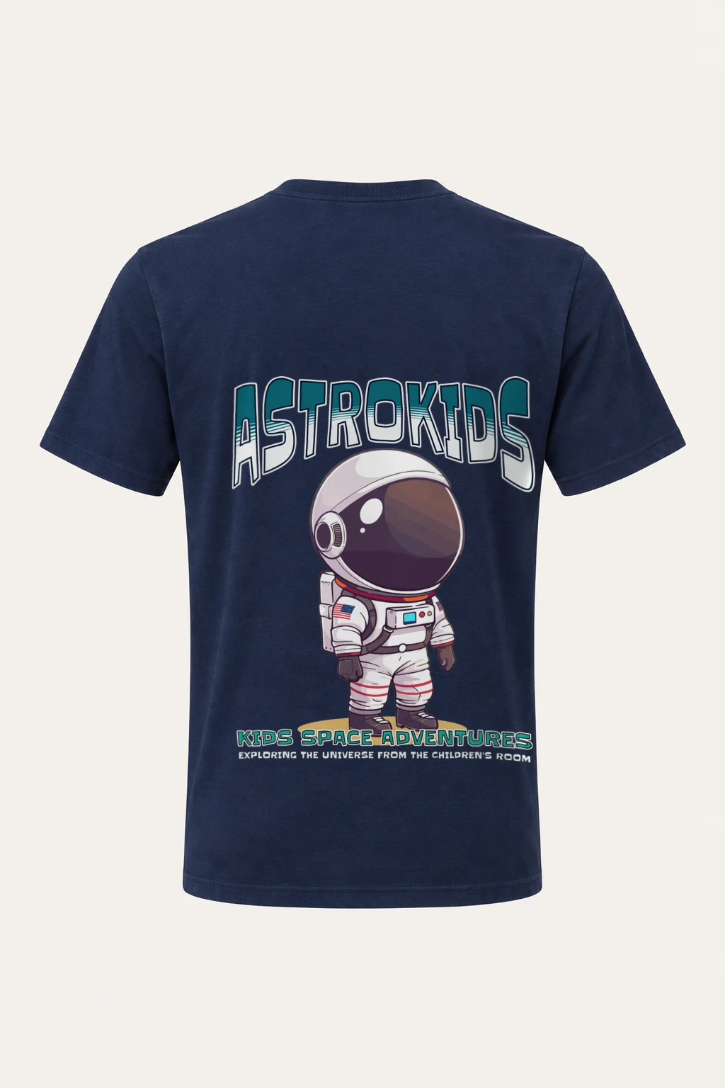 "Astrokids Space Adventures" Heavyweight Unisex Crewneck T-shirt | Gildan 5000