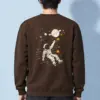 "Astronaut Among Stars" Heavy Blend Unisex Crewneck Sweatshirt