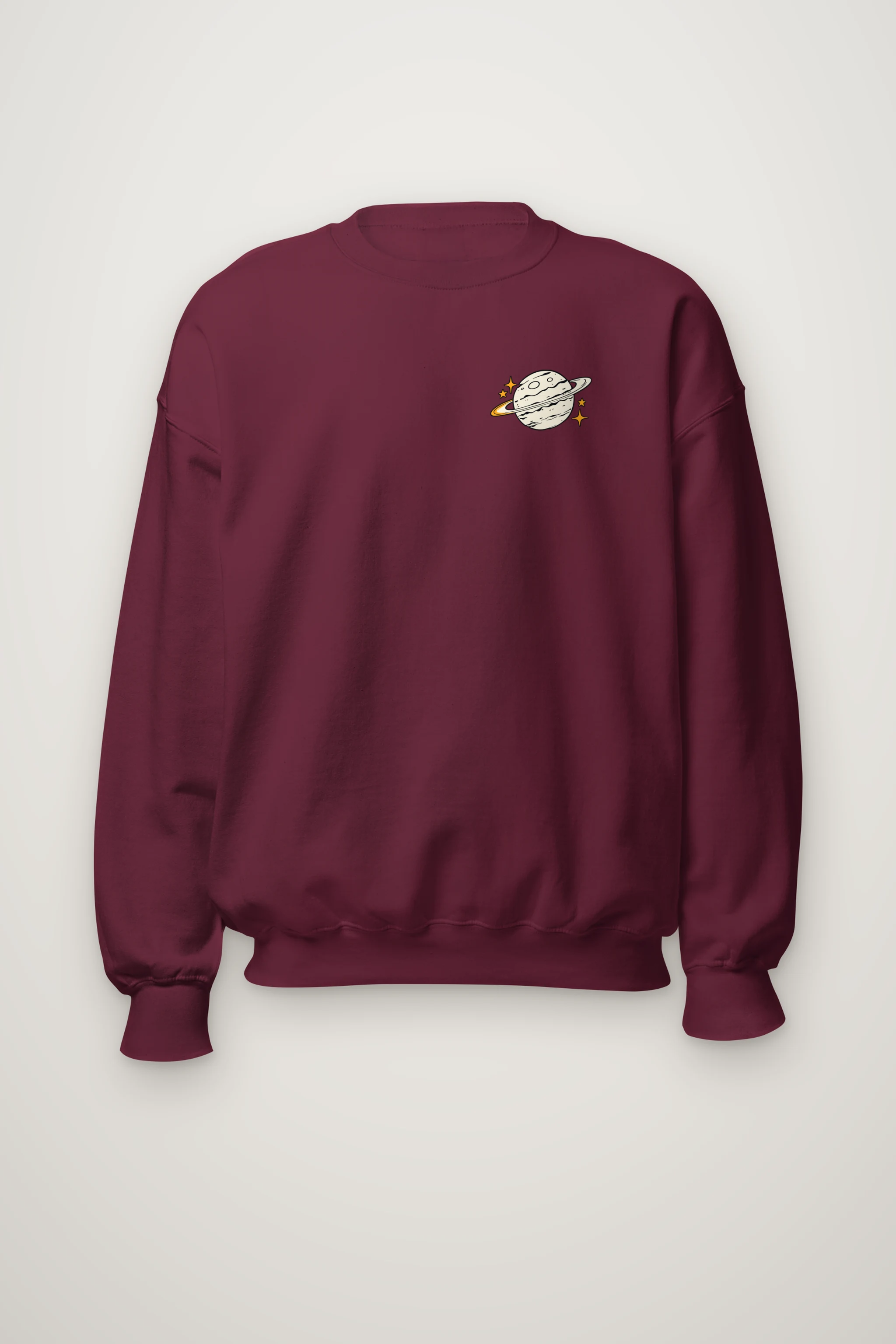"Astronaut Among Stars" Heavy Blend Unisex Crewneck Sweatshirt