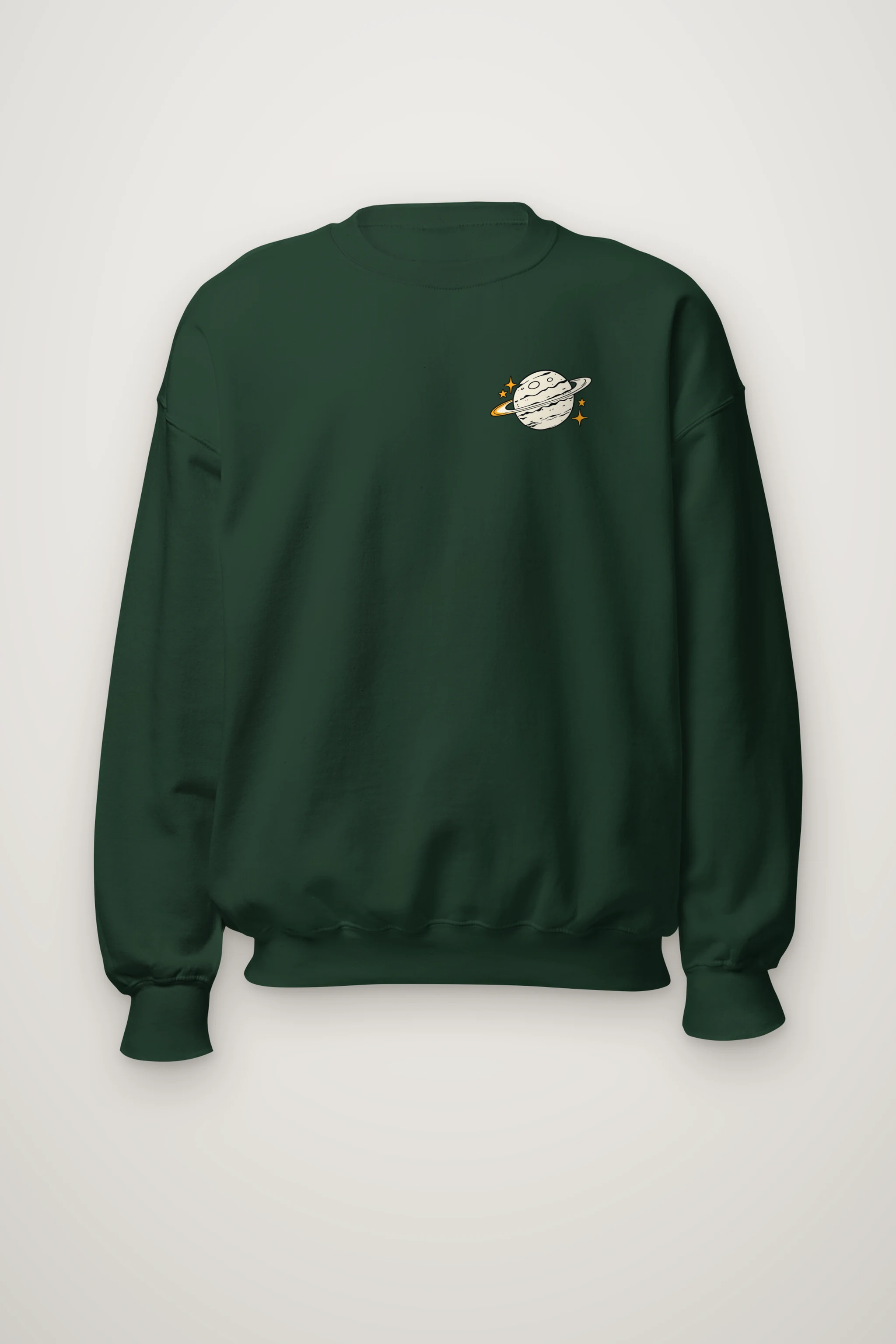 "Astronaut Among Stars" Heavy Blend Unisex Crewneck Sweatshirt