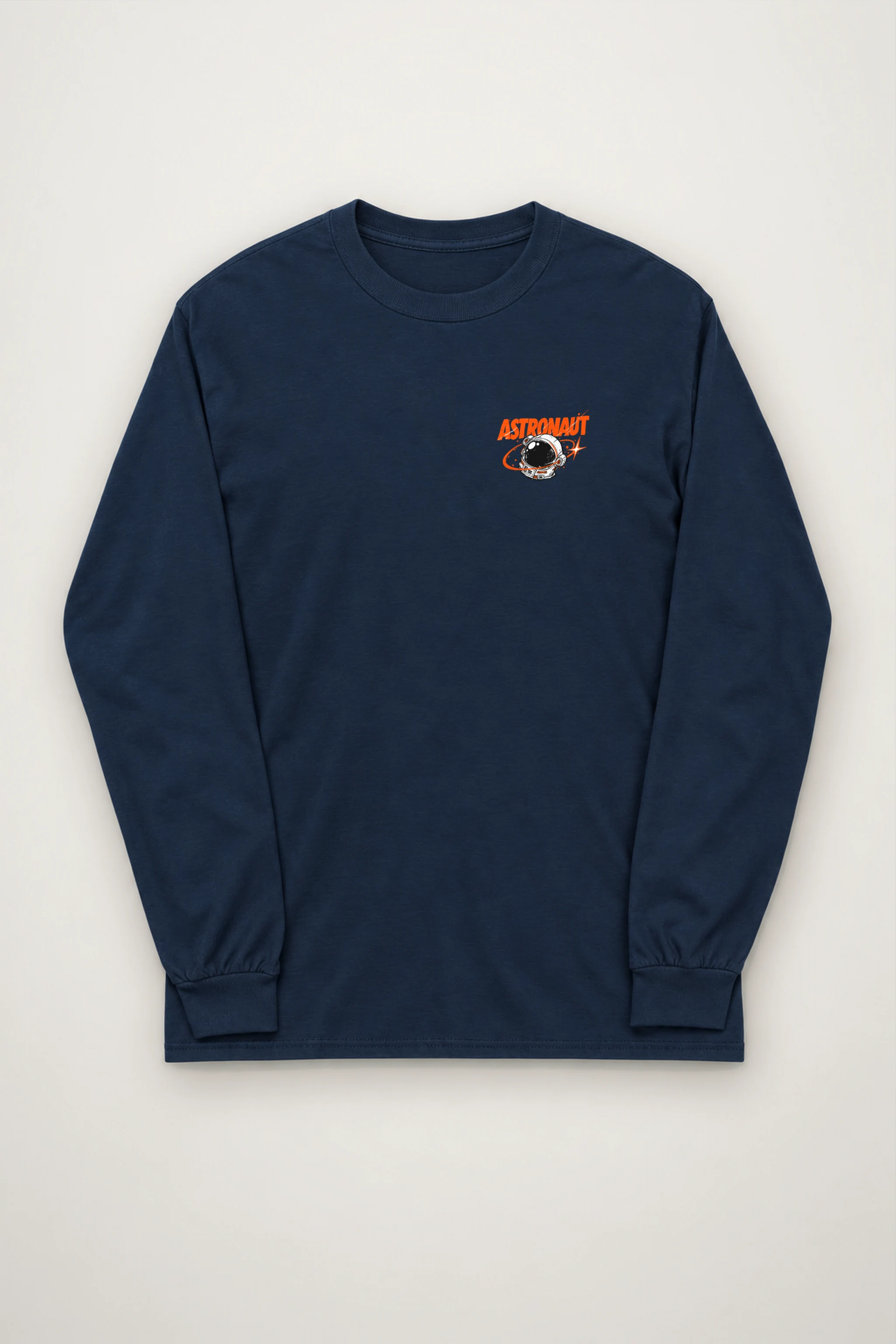 "Astronaut Discover" Unisex Longsleeve T-shirt