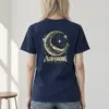 "Astronaut Resting On The Moon" Heavyweight Unisex Crewneck T-shirt