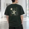 "Astronaut Star Cache" Heavyweight Unisex Crewneck T-shirt | Gildan 5000