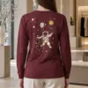 "Astronaut Star Catcher" Unisex Longsleeve T-shirt | Gildan 2400