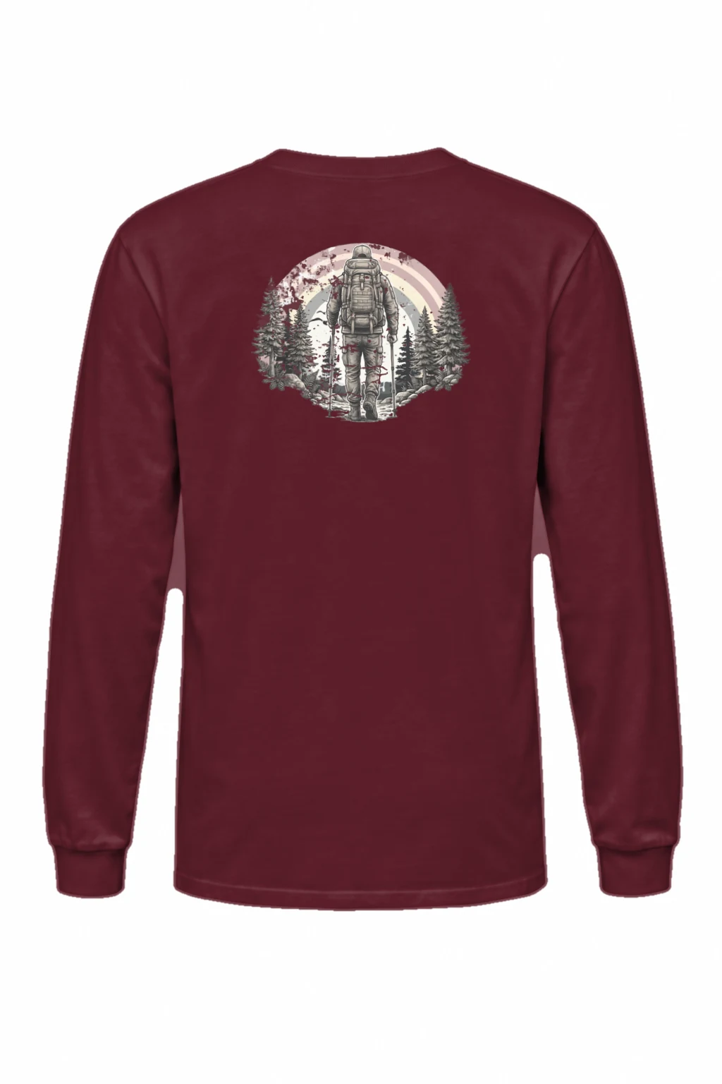 "Astronaut Trail" Unisex Longsleeve T-shirt | Gildan 2400