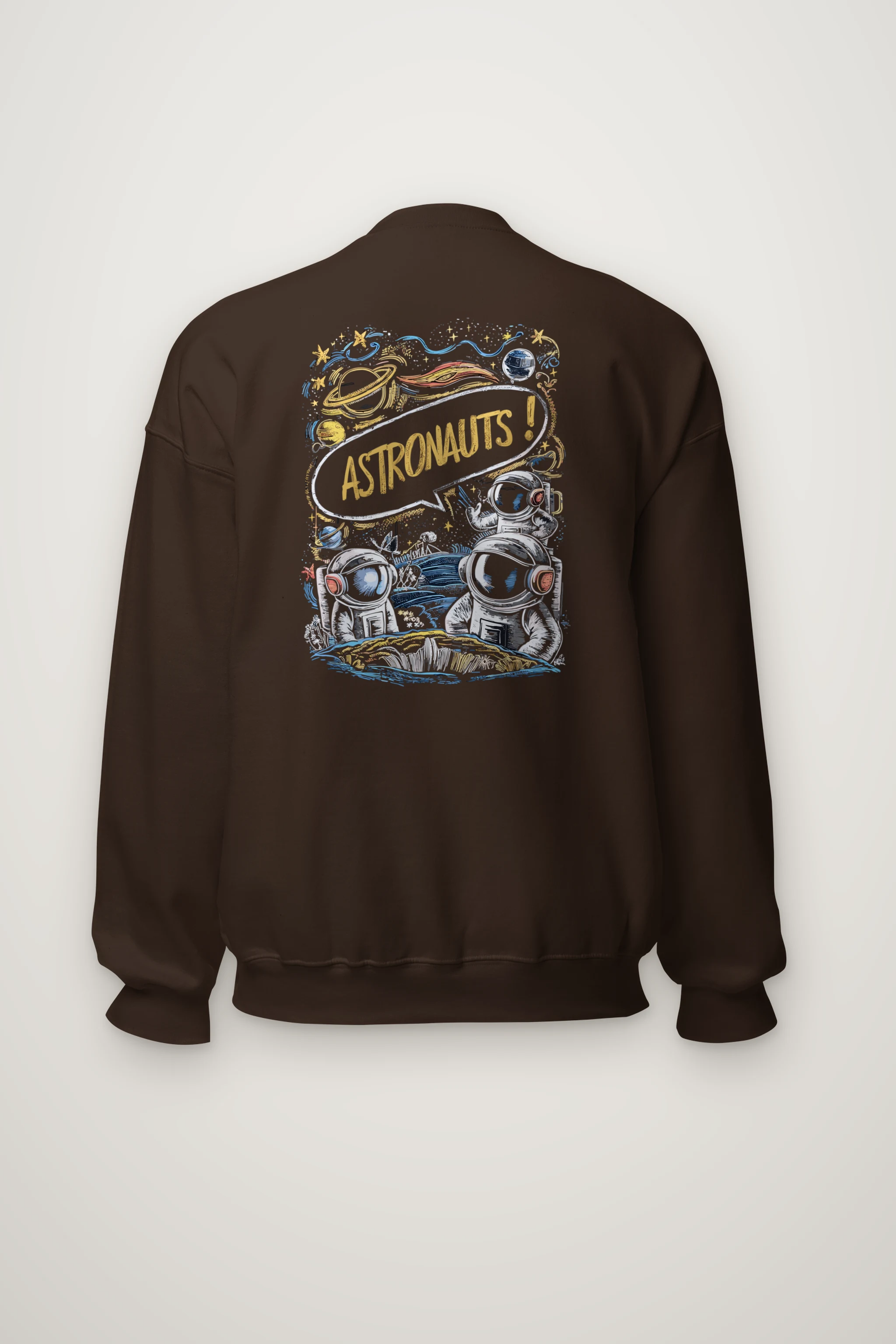 "Astronauts" Heavy Blend Unisex Crewneck Sweatshirt