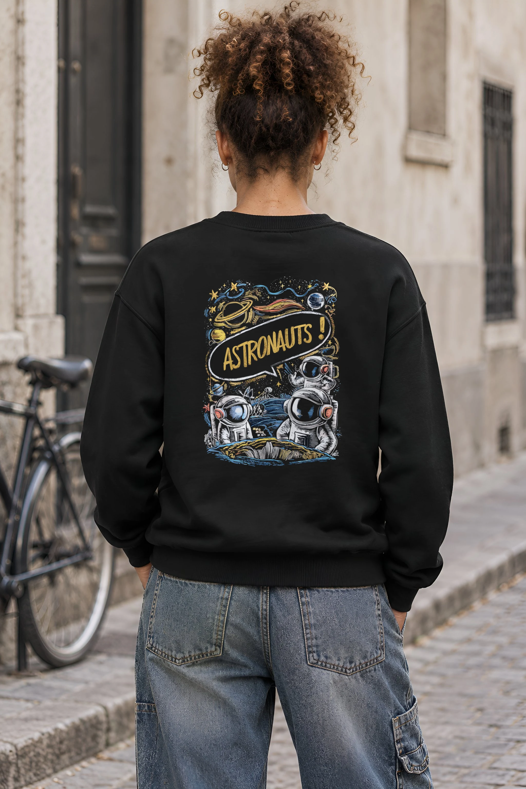 "Astronauts" 1 Crewneck Sweatshirt