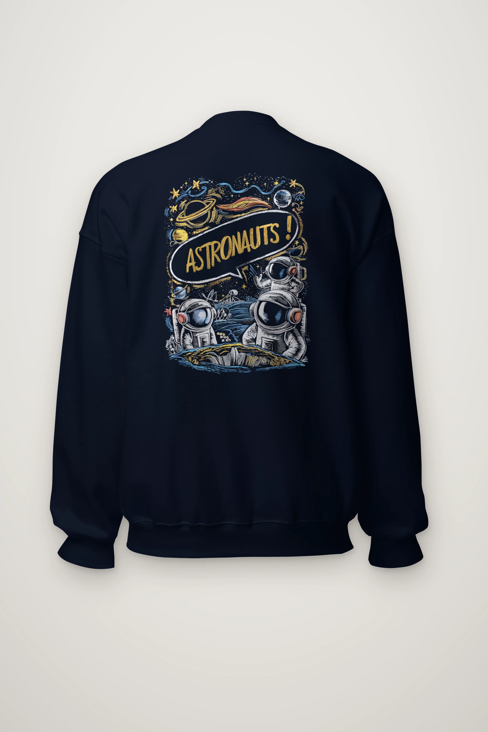 "Astronauts" Heavy Blend Unisex Crewneck Sweatshirt