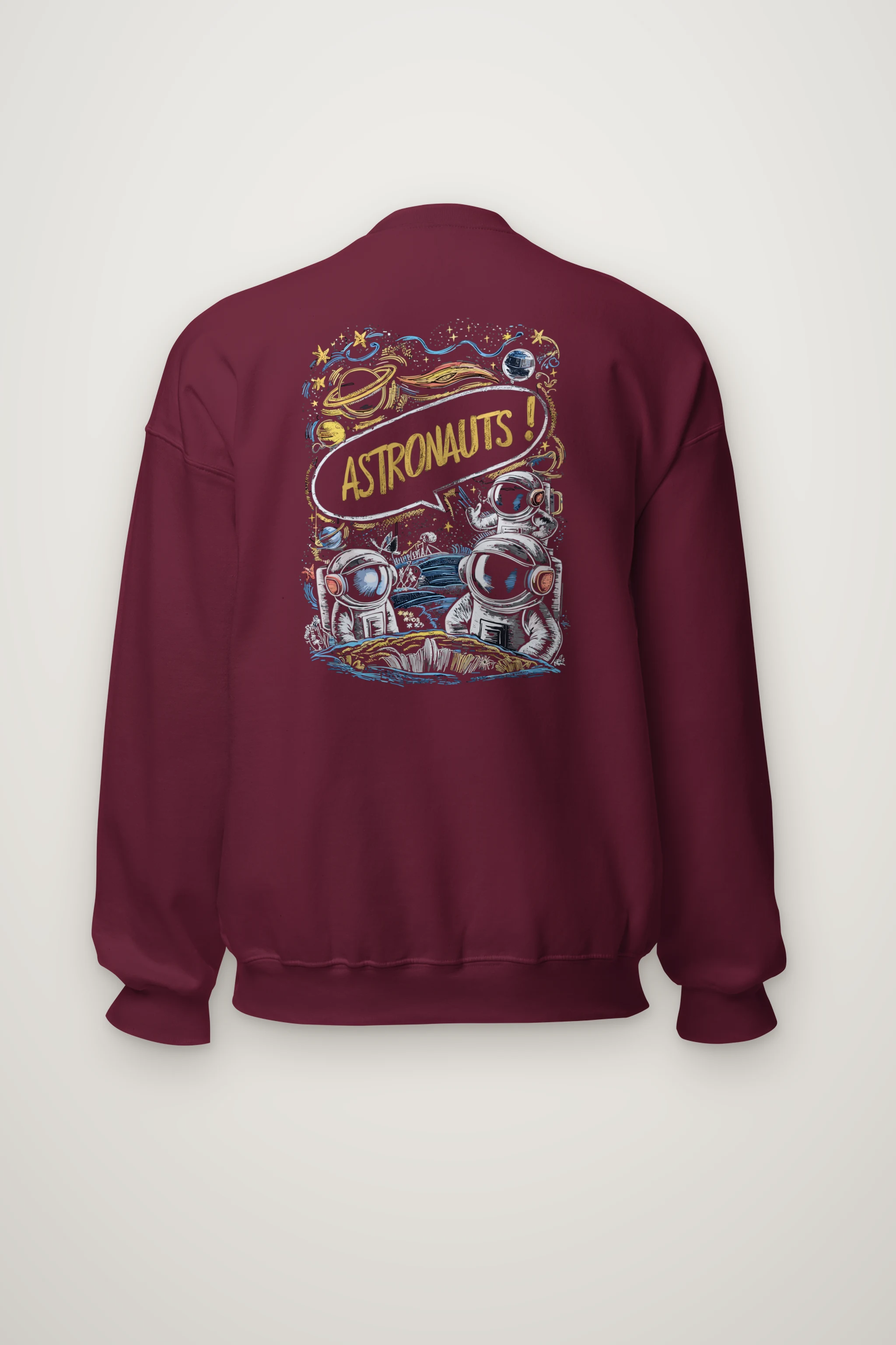 "Astronauts" Heavy Blend Unisex Crewneck Sweatshirt
