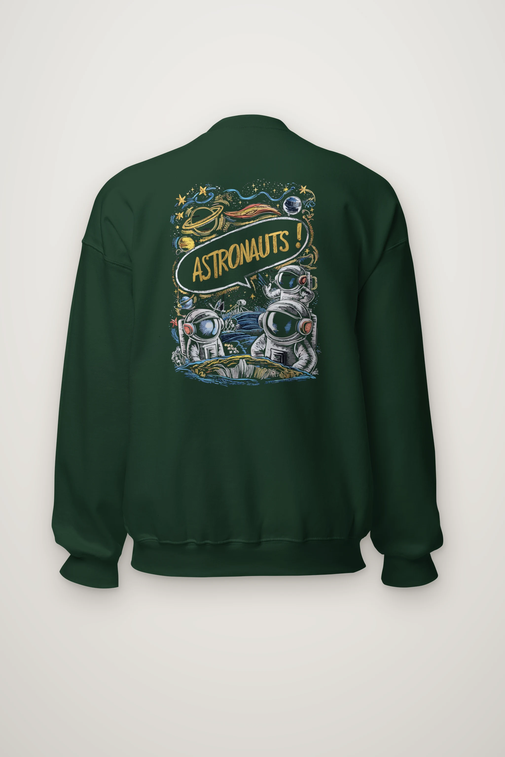 "Astronauts" Heavy Blend Unisex Crewneck Sweatshirt
