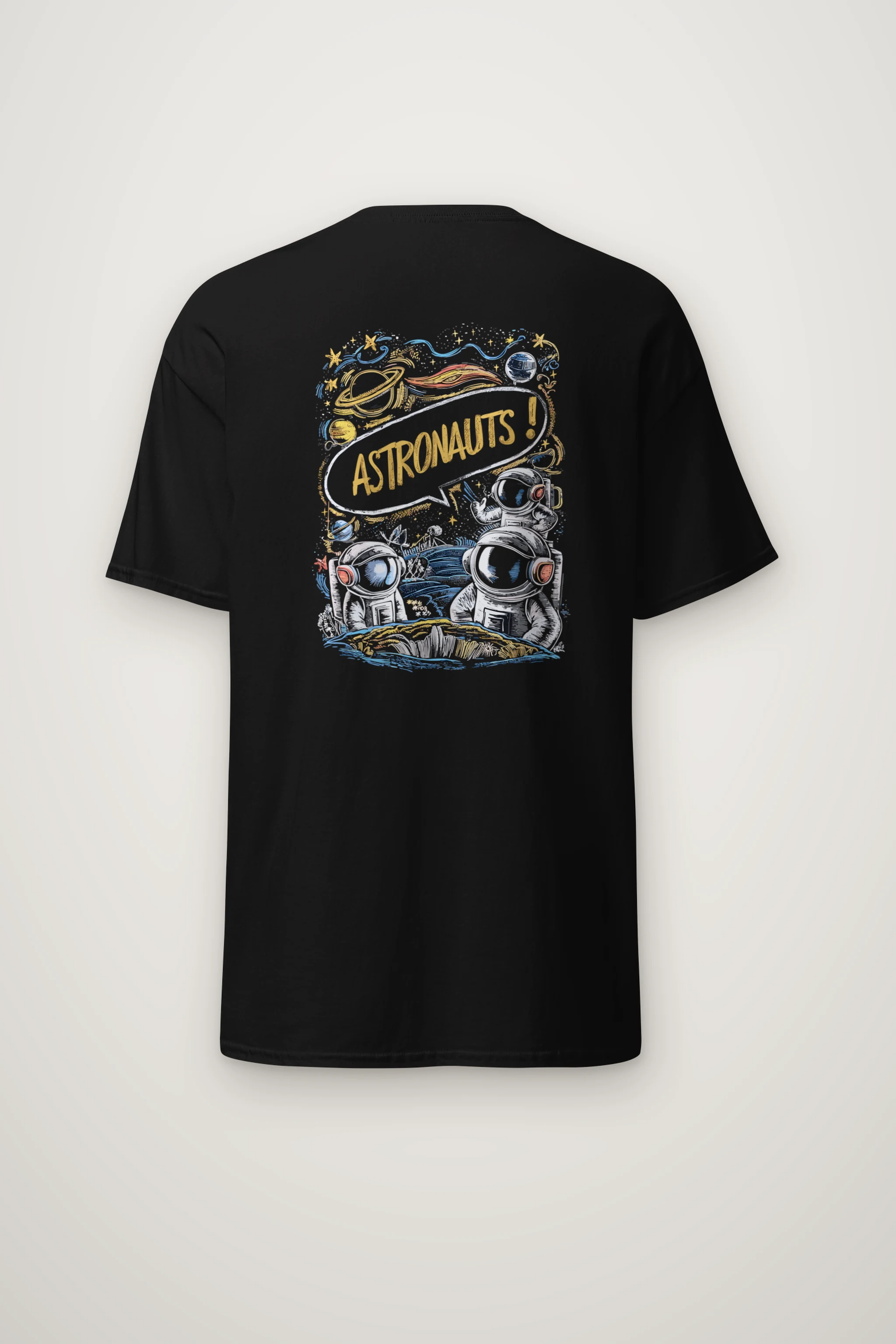 "Astronauts!" Heavyweight Unisex Crewneck T-shirt