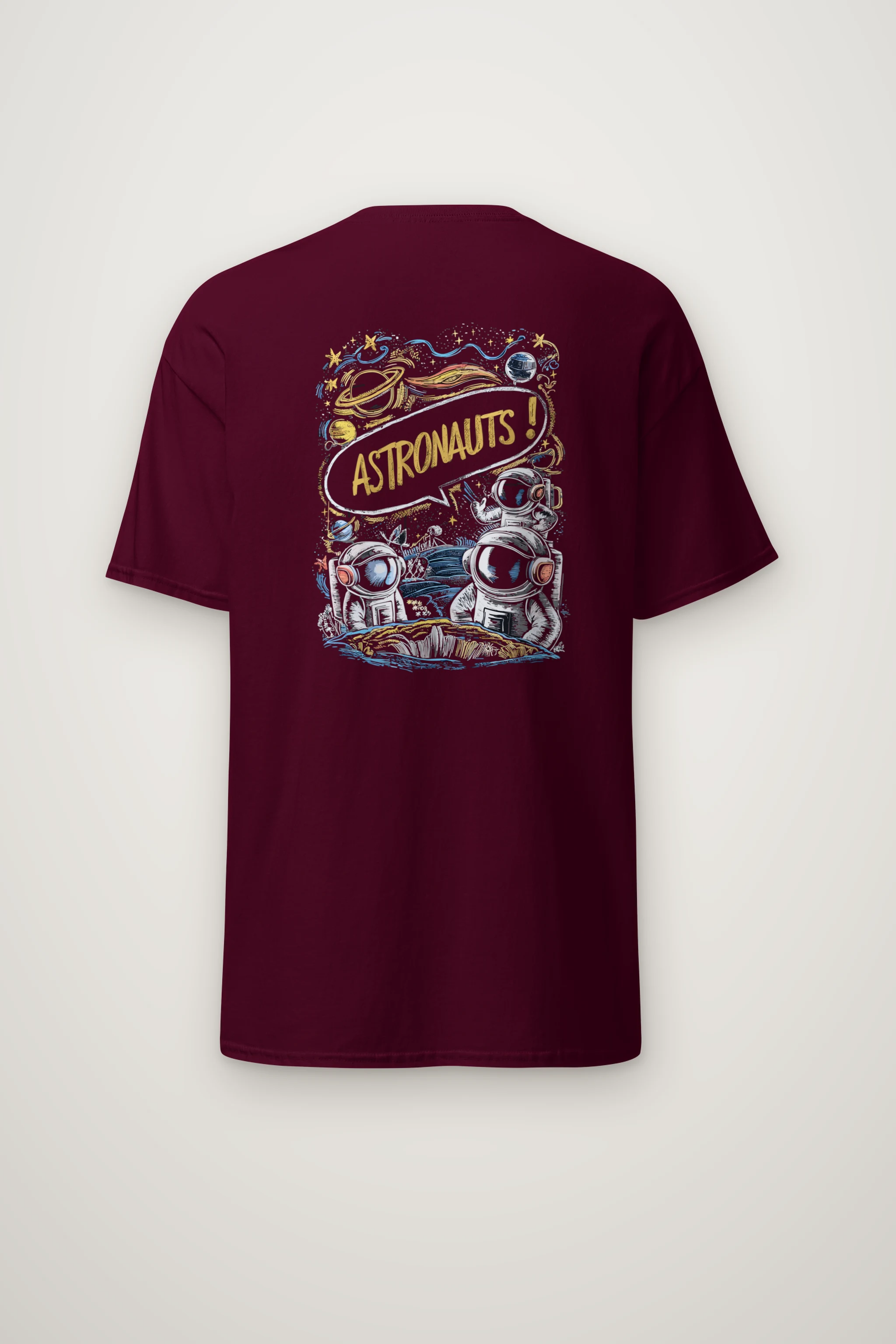 "Astronauts!" Heavyweight Unisex Crewneck T-shirt