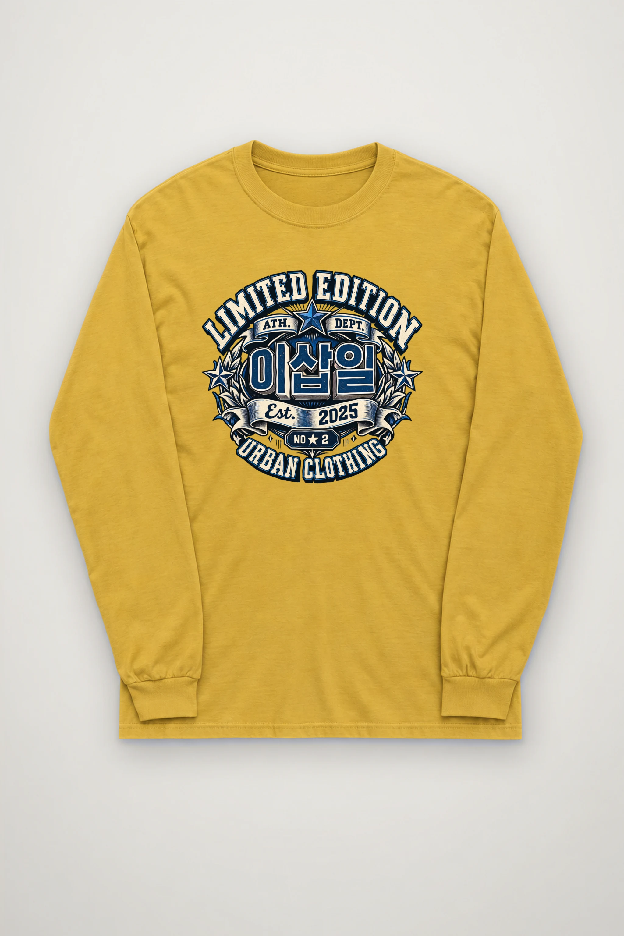 "Urban Clothing Laurels" Unisex Longsleeve T-shirt