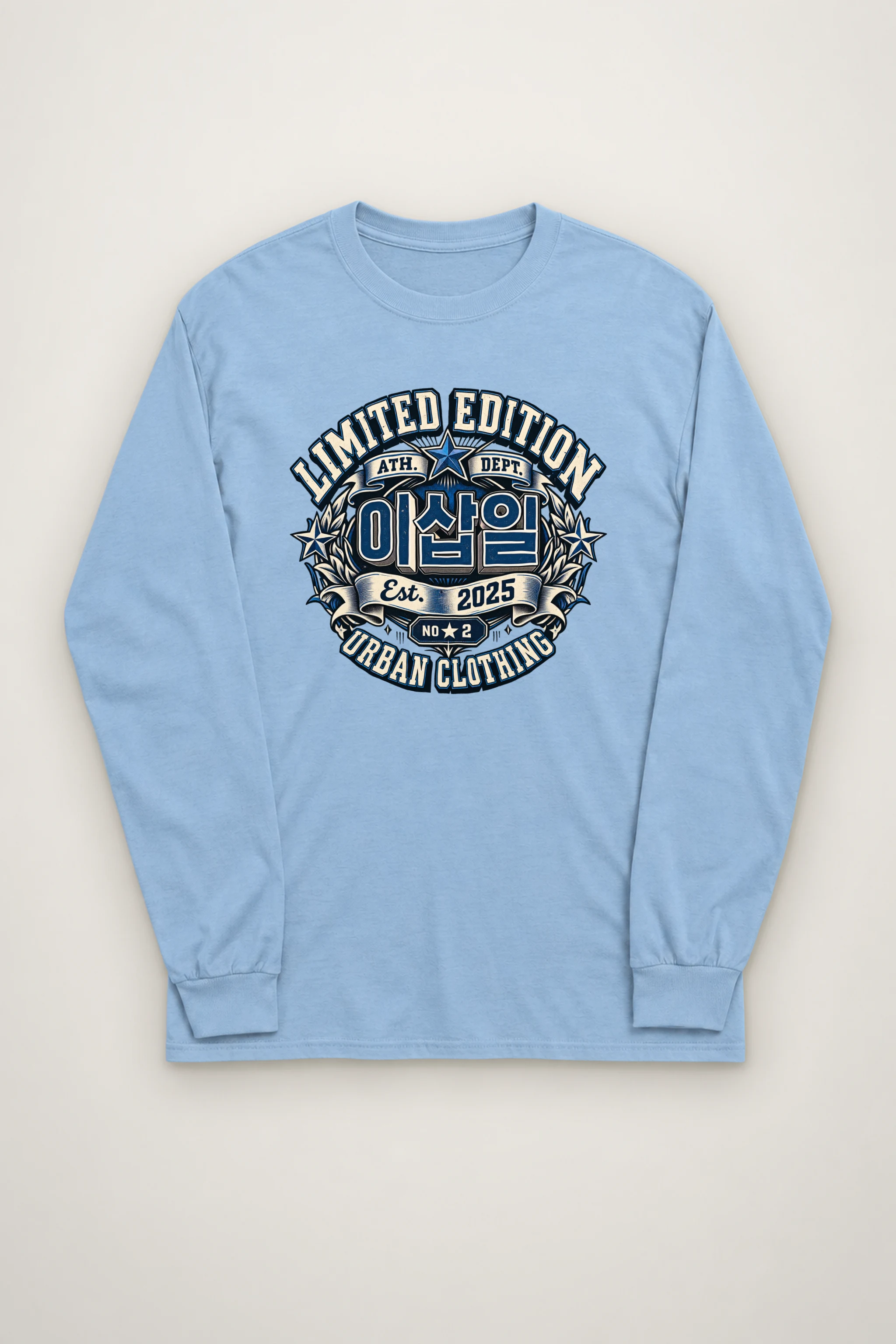 "Urban Clothing Laurels" Unisex Longsleeve T-shirt