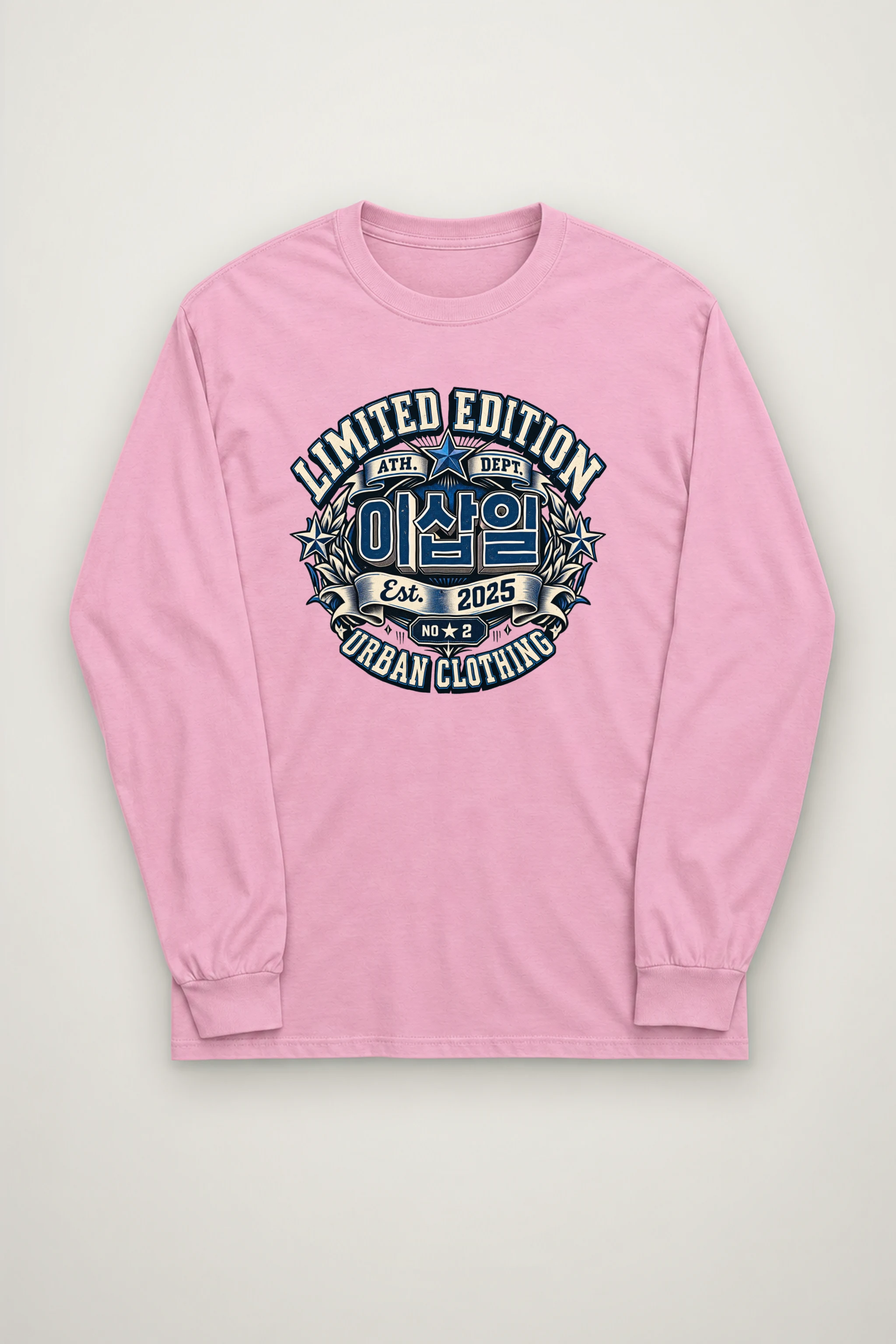 "Urban Clothing Laurels" Unisex Longsleeve T-shirt