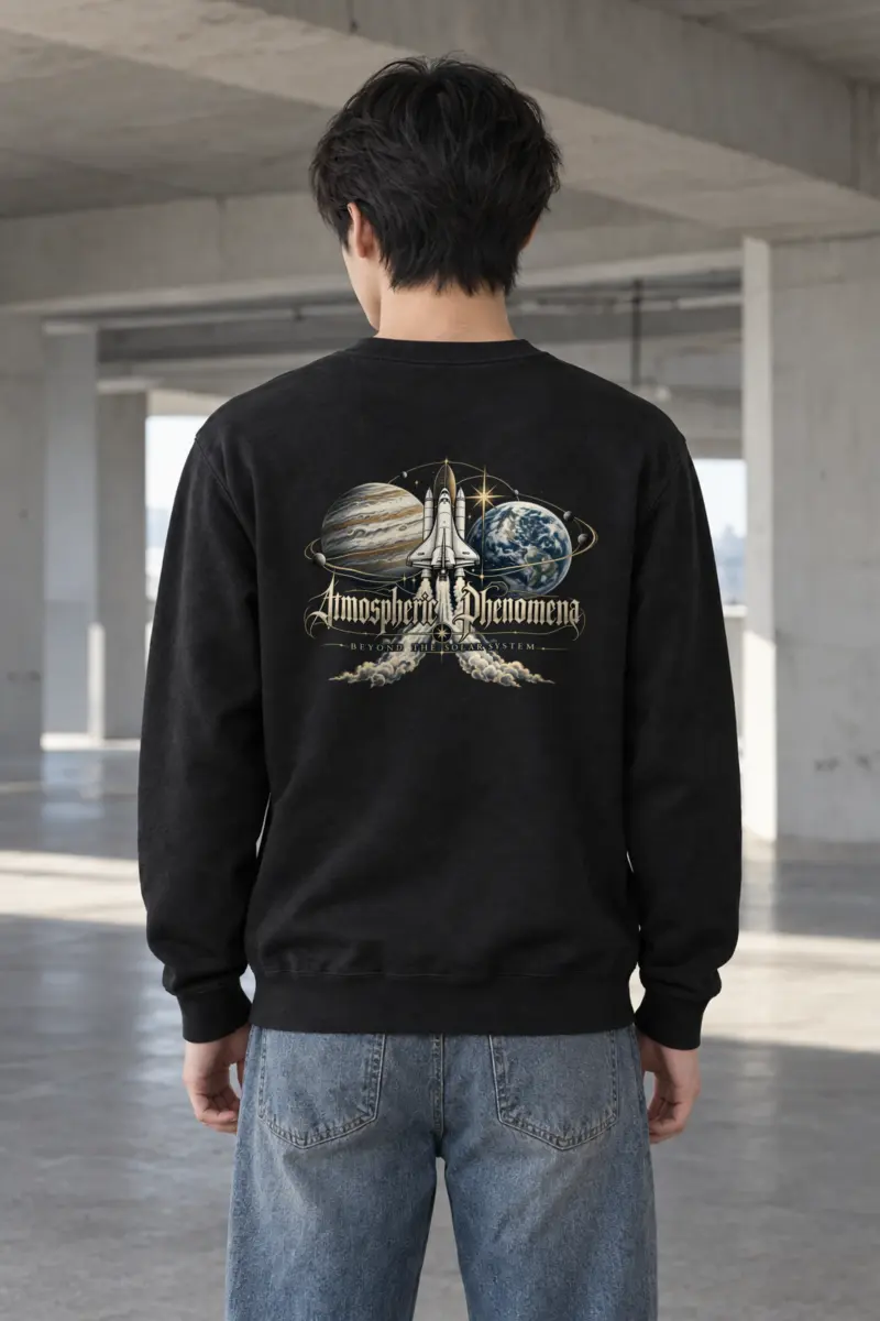 "Atmospheric Phenomena" Heavy Blend Unisex Crewneck Sweatshirt