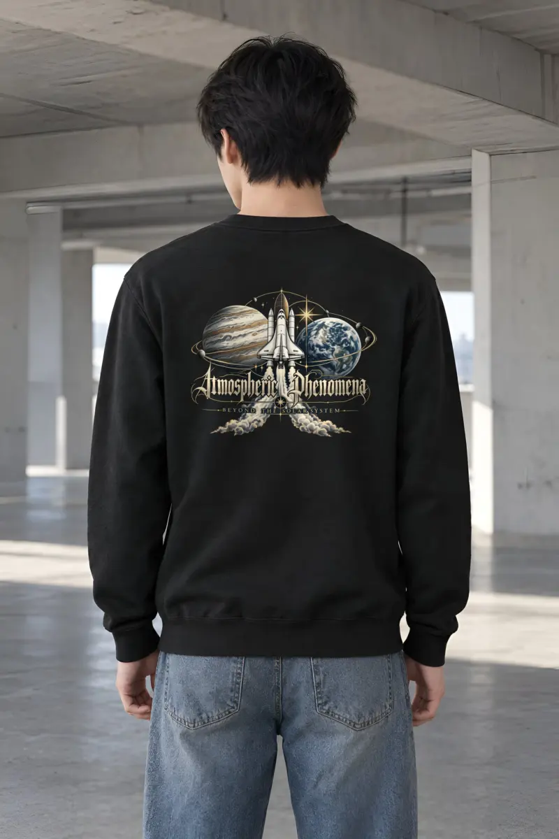 "Atmospheric Phenomena" Heavy Blend Unisex Crewneck Sweatshirt
