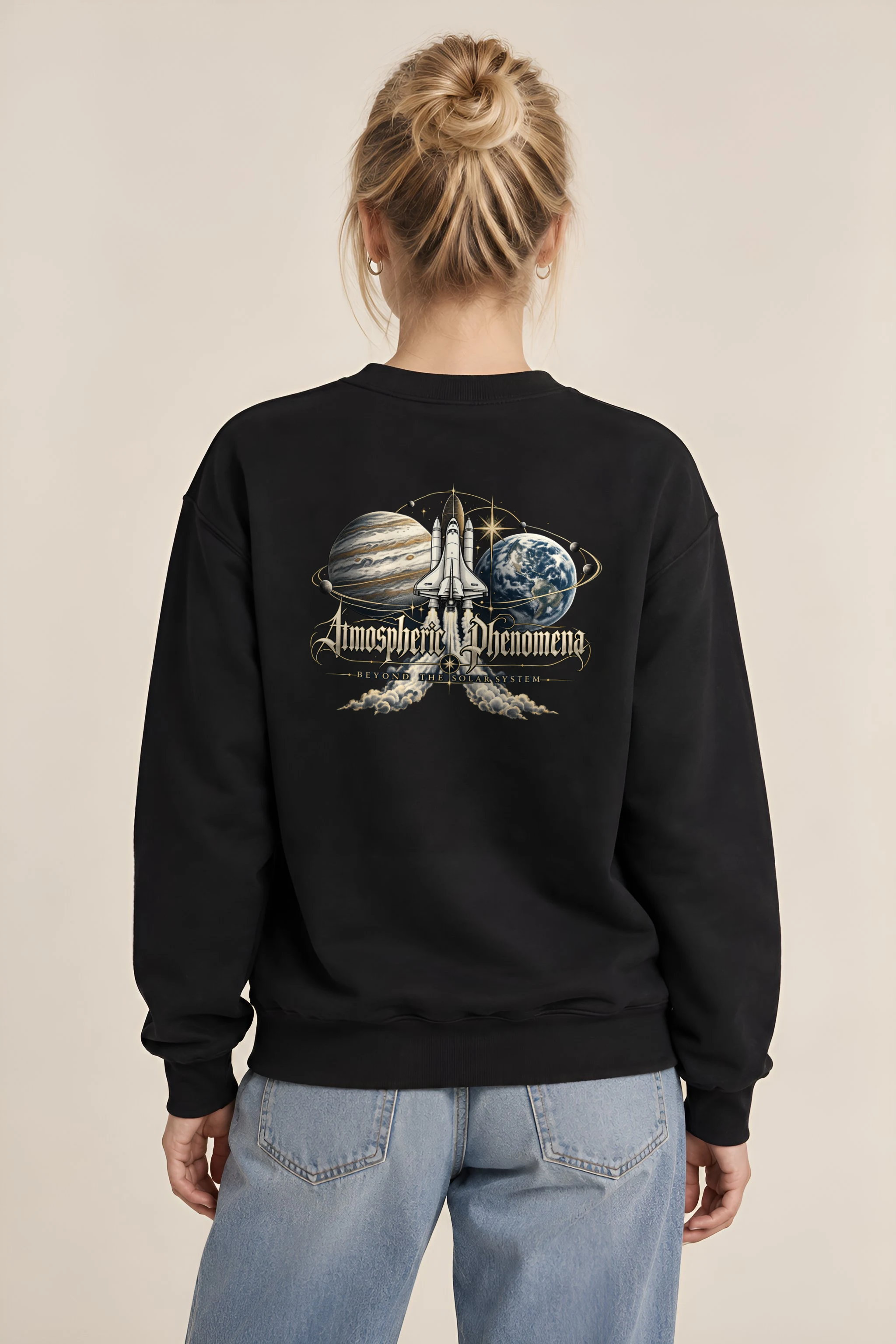 "Atmospheric Phenomena" 1 Crewneck Sweatshirt