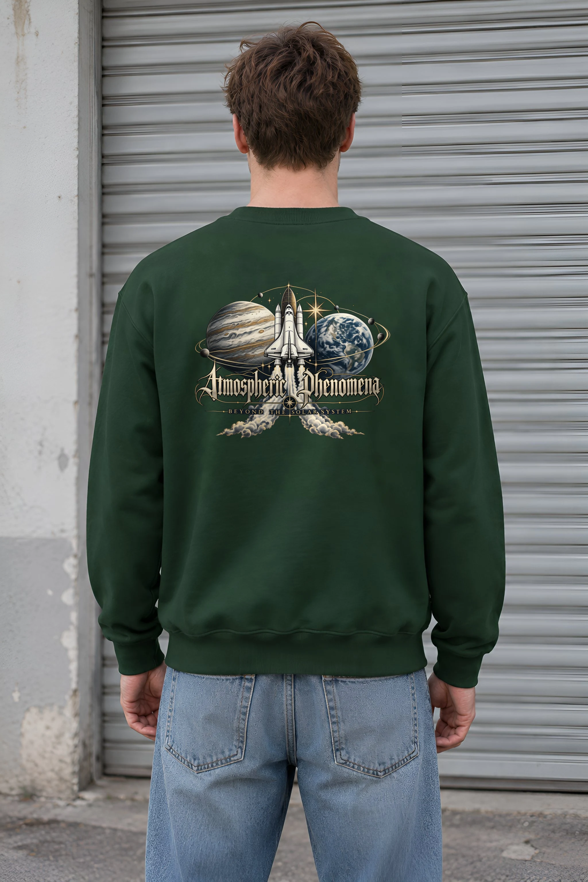 "Atmospheric Phenomena" 1 Crewneck Sweatshirt