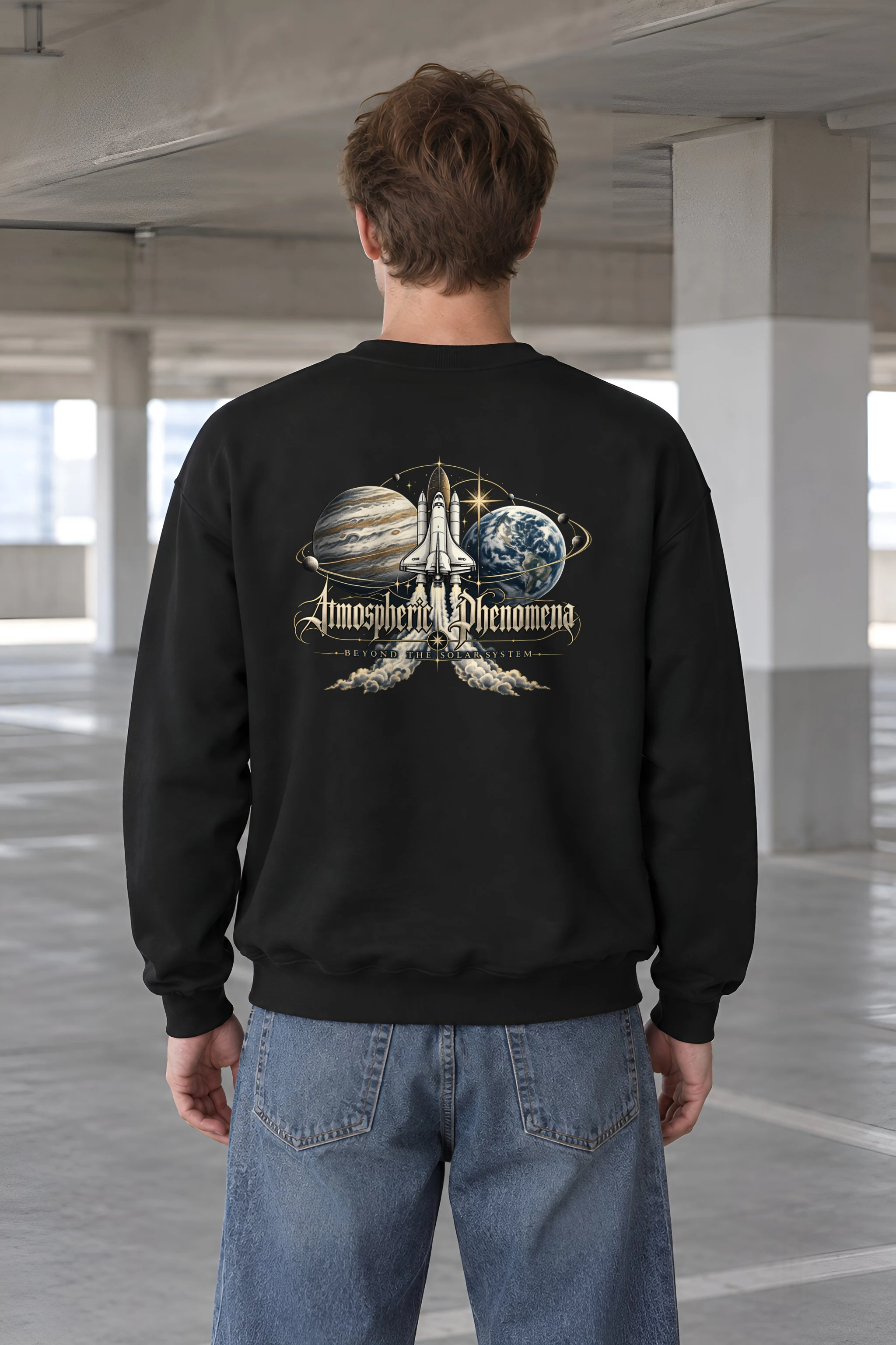 "Atmospheric Phenomena" 1 Crewneck Sweatshirt