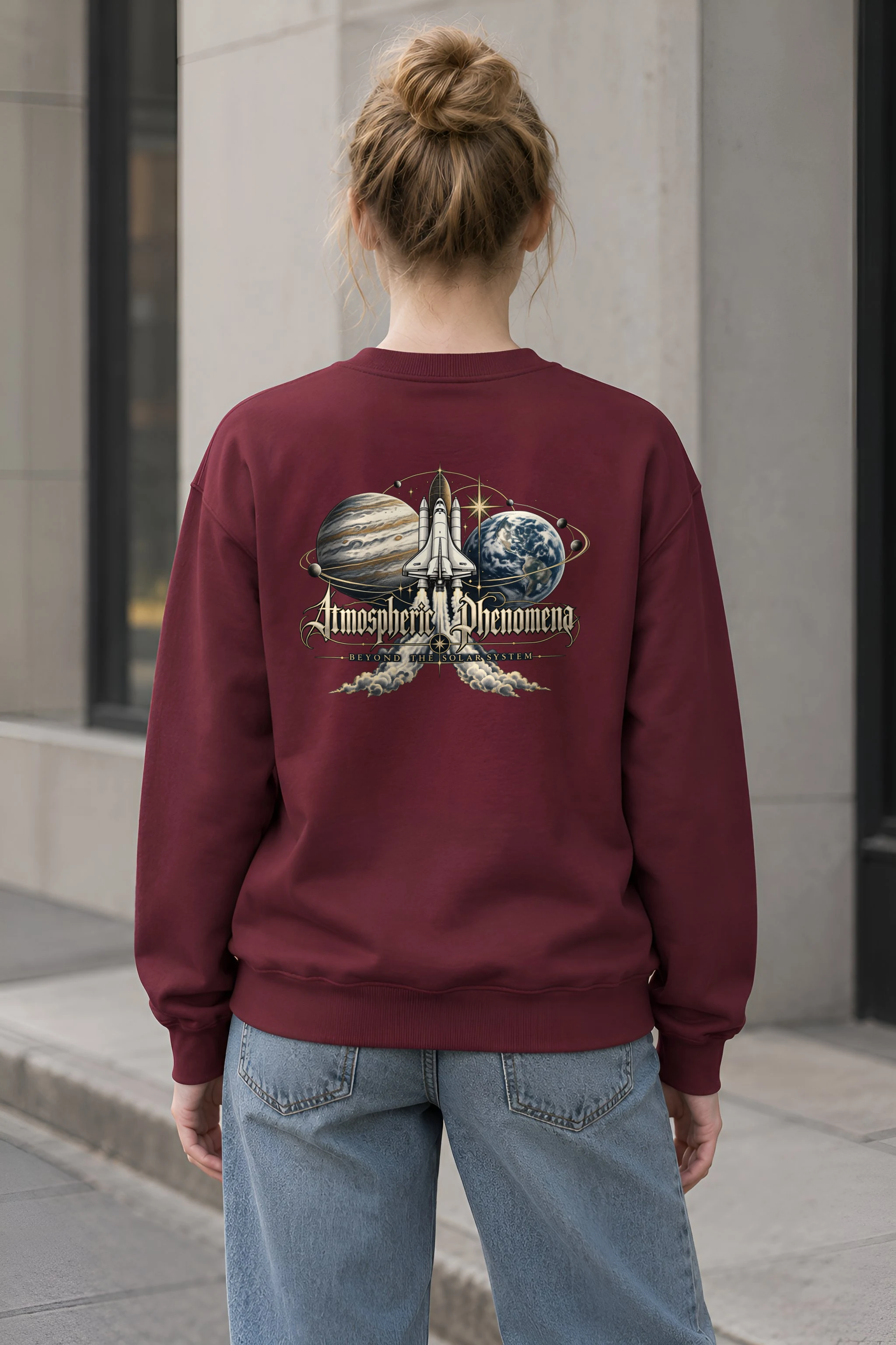 "Atmospheric Phenomena" 1 Crewneck Sweatshirt