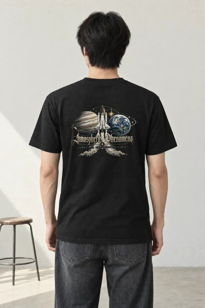 "Atmospheric Phenomena" Heavyweight Unisex Crewneck T-shirt