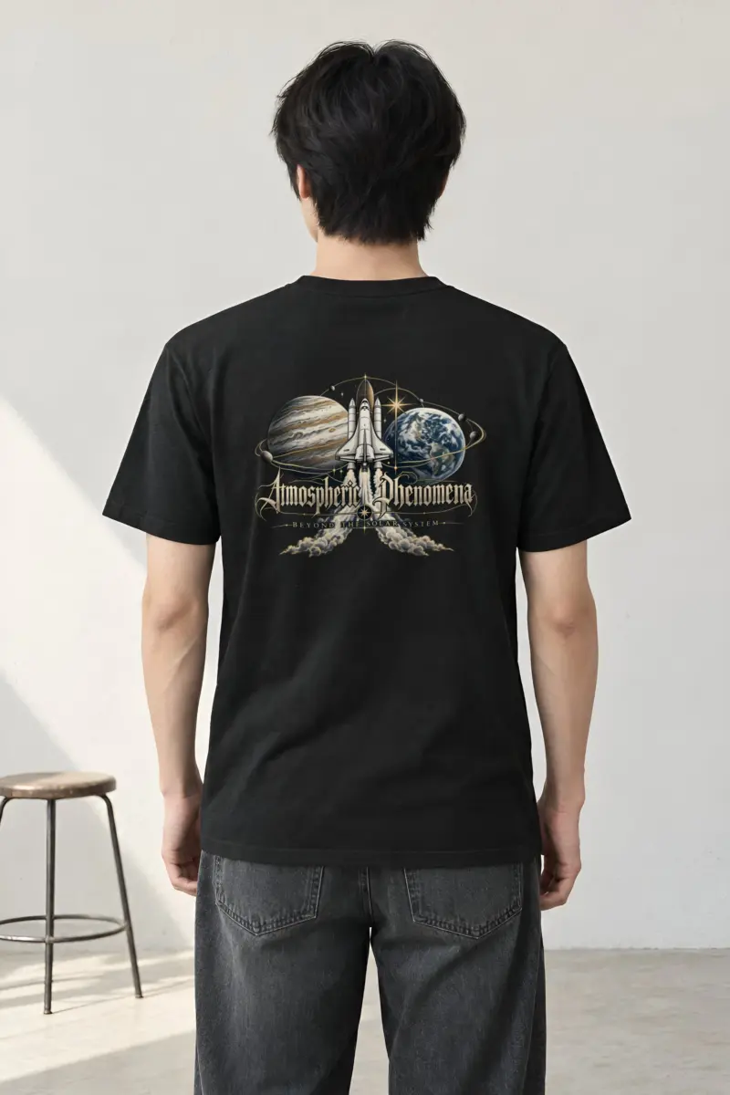 "Atmospheric Phenomena" Heavyweight Unisex Crewneck T-shirt
