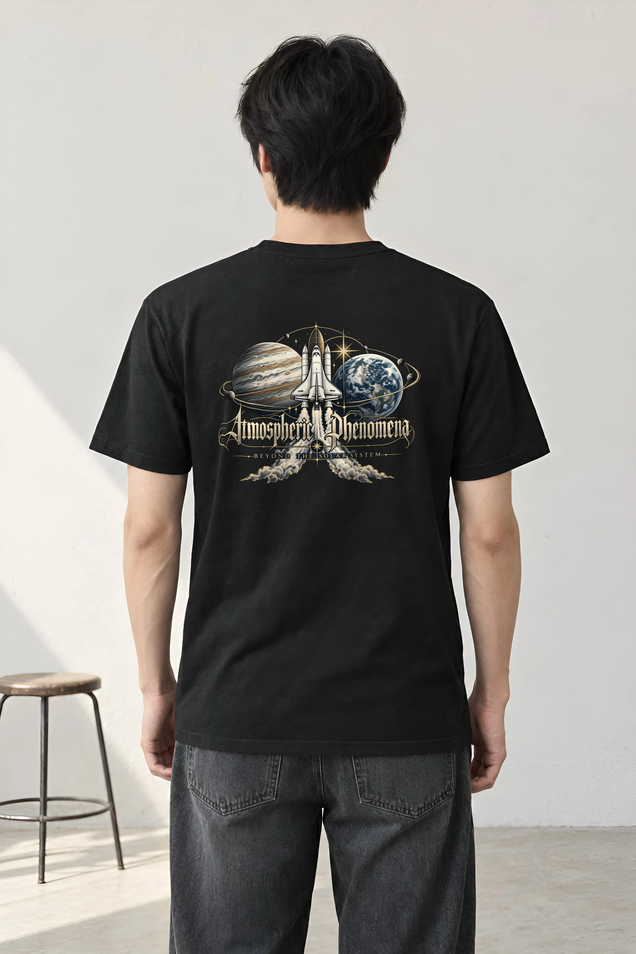 "Atmospheric Phenomena" Heavyweight Unisex Crewneck T-shirt
