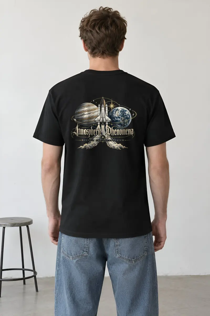 "Atmospheric Phenomena" Heavyweight Unisex Crewneck T-shirt