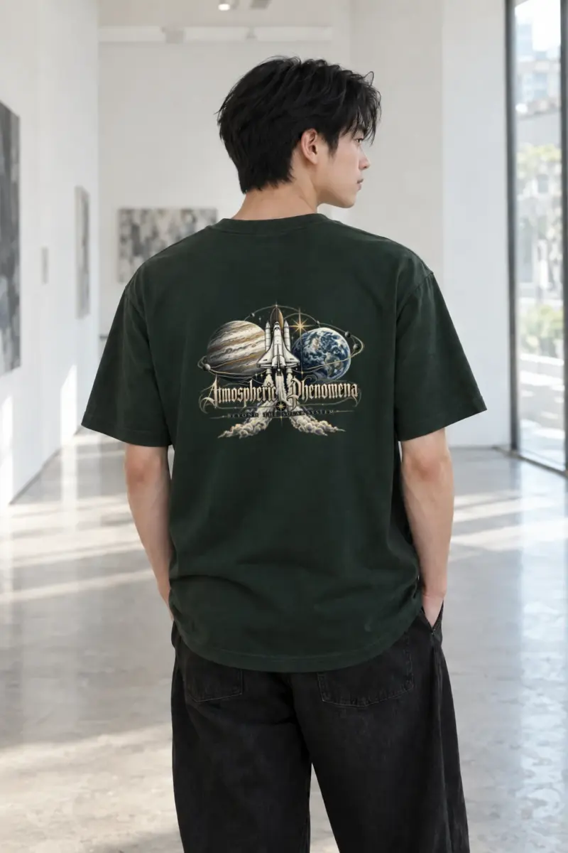 "Atmospheric Phenomena" Heavyweight Unisex Crewneck T-shirt | Gildan 5000