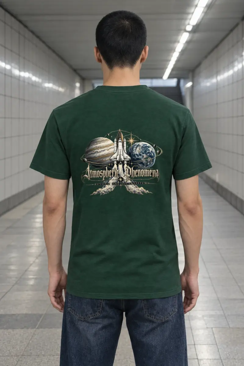 "Atmospheric Phenomena" Heavyweight Unisex Crewneck T-shirt | Gildan 5000