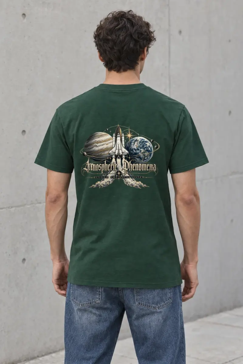 "Atmospheric Phenomena" Heavyweight Unisex Crewneck T-shirt | Gildan 5000