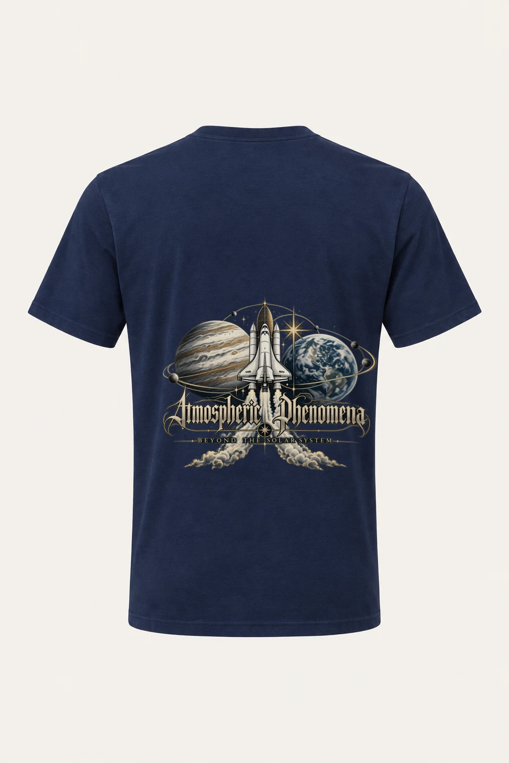 "Atmospheric Phenomena" Heavyweight Unisex Crewneck T-shirt | Gildan 5000
