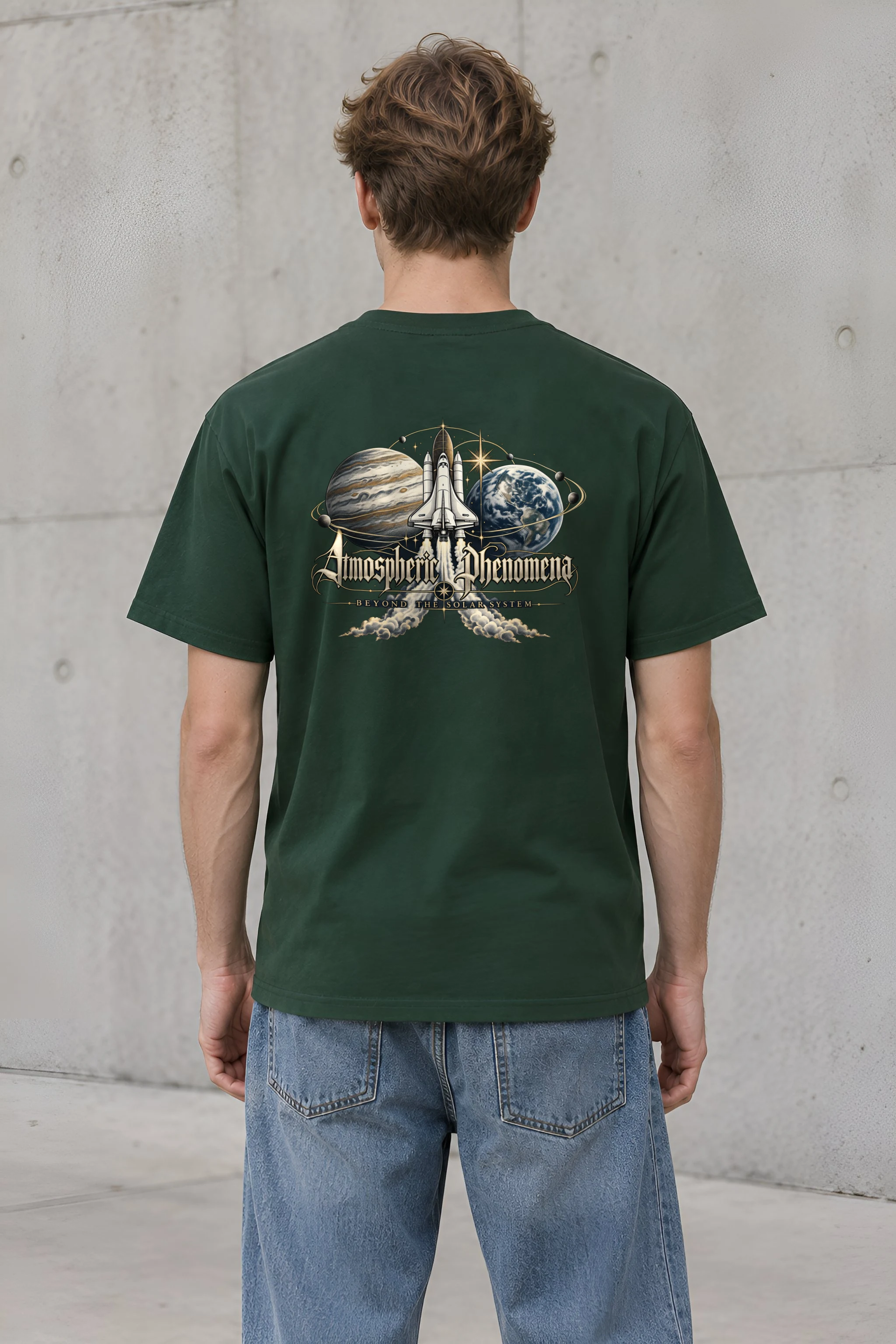 "Atmospheric Phenomena" Heavyweight Unisex Crewneck T-shirt