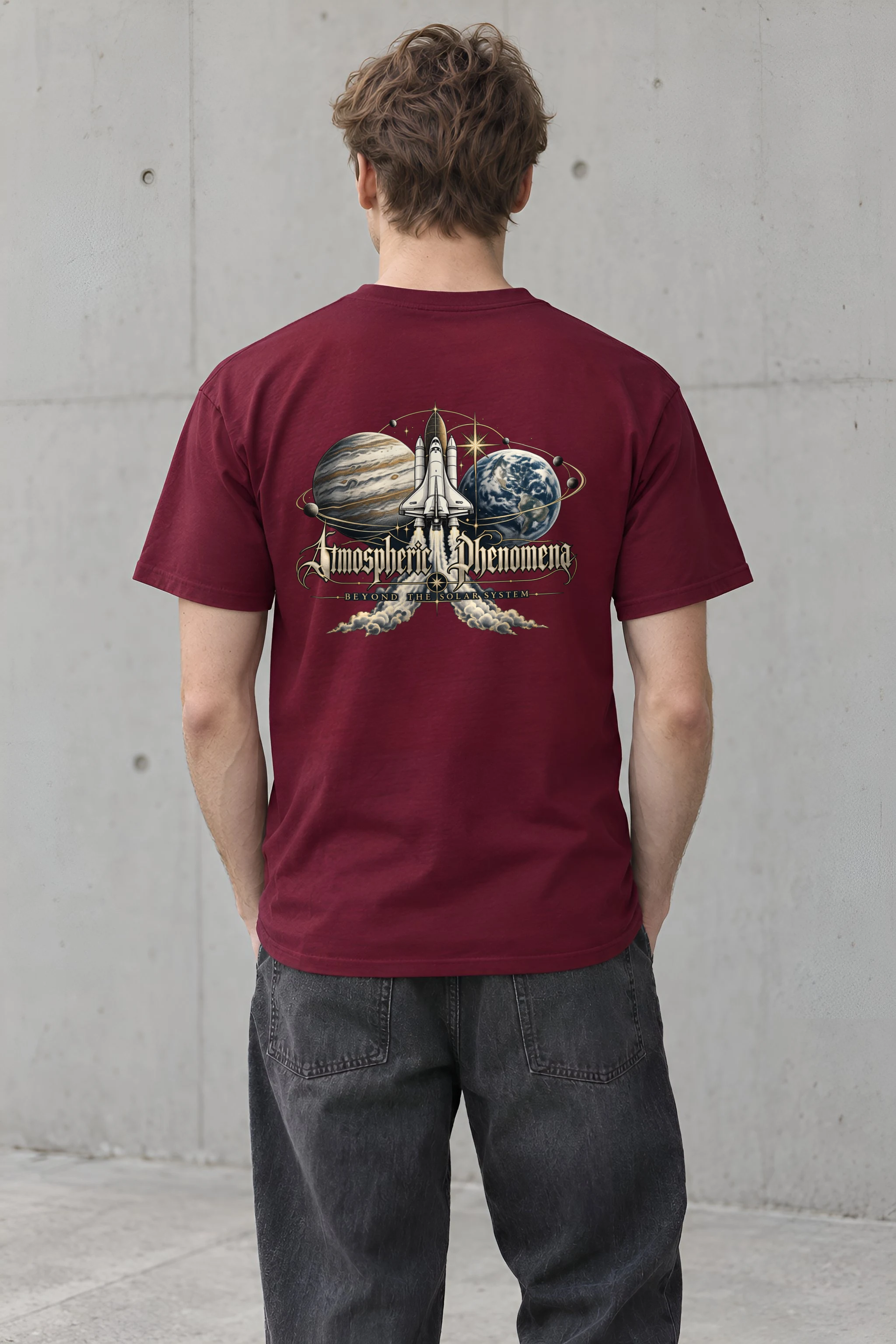 "Atmospheric Phenomena" Heavyweight Unisex Crewneck T-shirt