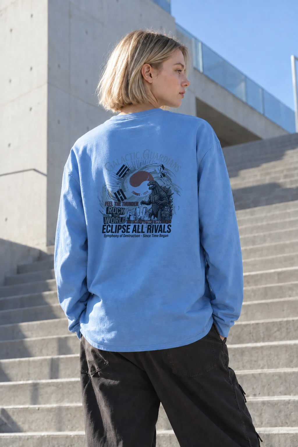 "Atomic Pulse" Unisex Longsleeve T-shirt | Gildan 2400