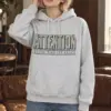 "Attention Gives Time Its Shape" Heavy Blend Unisex Pullover Hoodie