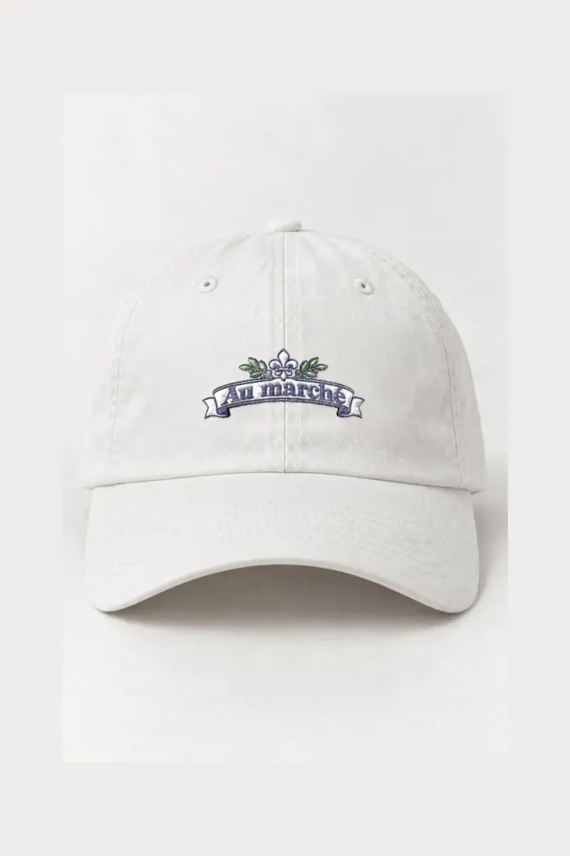 "Au Marché Emblem" Classic Dad Hat · Embroidered | Yupoong 6245CM