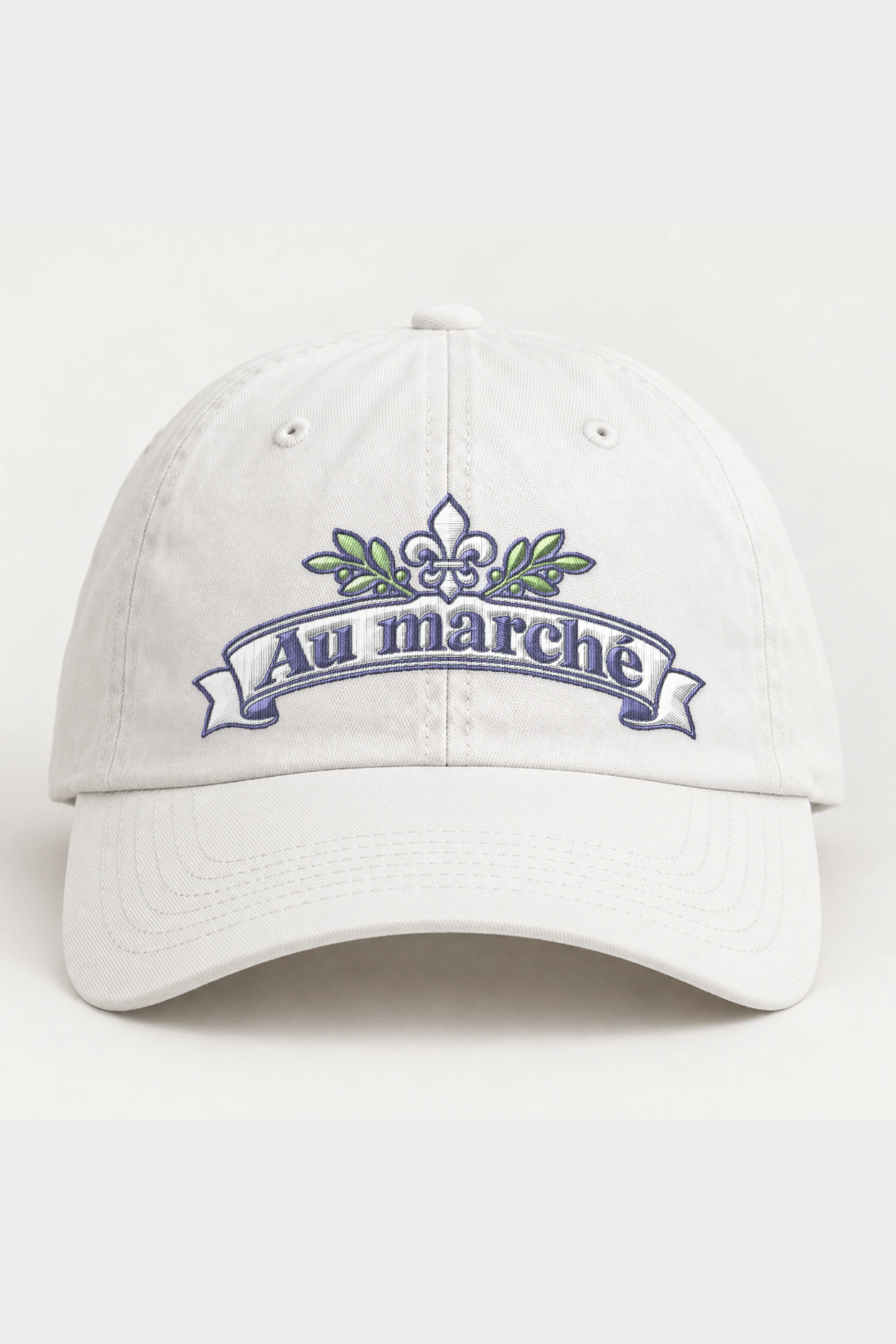 "Au Marché Emblem" Classic Dad Hat · Embroidered