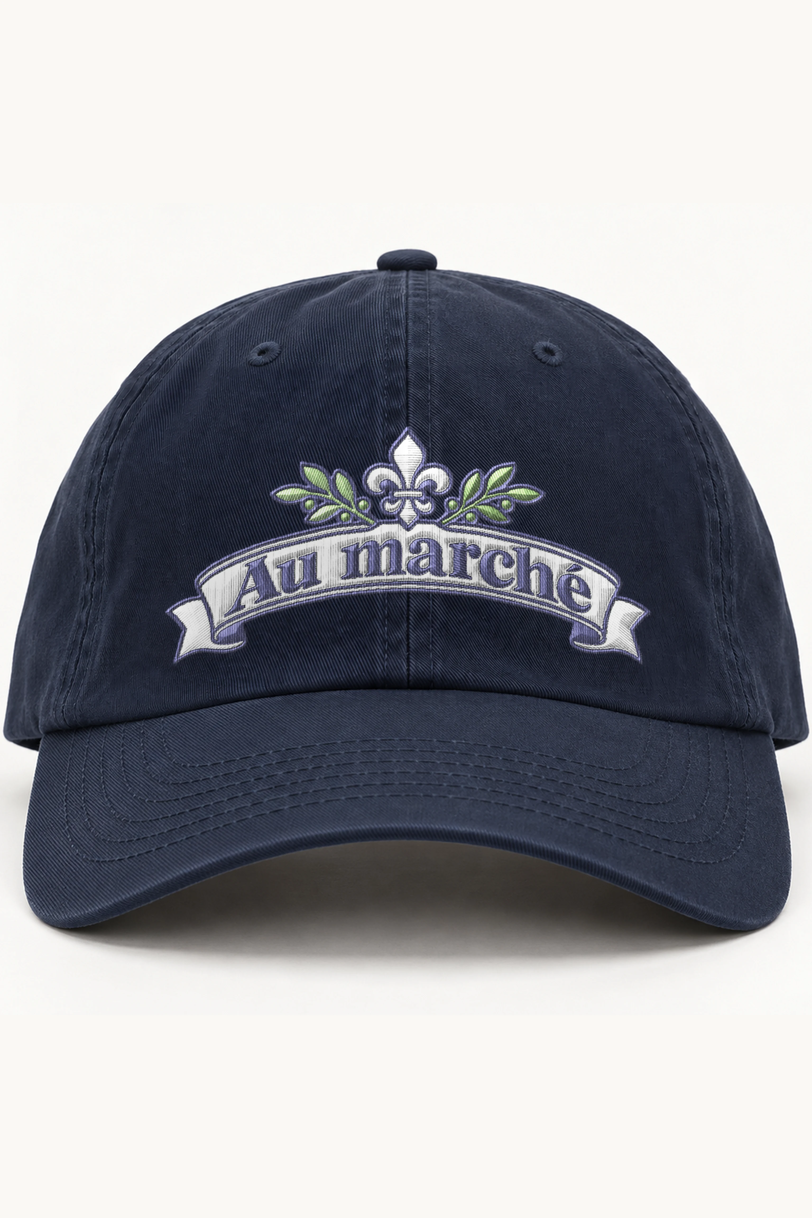 "Au Marché Emblem" Classic Dad Hat · Embroidered